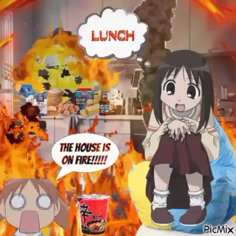 Lunch While the House Is on Fire
