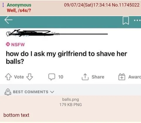 How Do I Ask Her to Shave