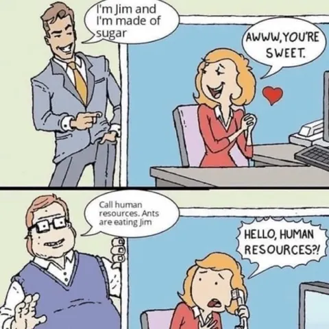 Ants Are Eating Jim