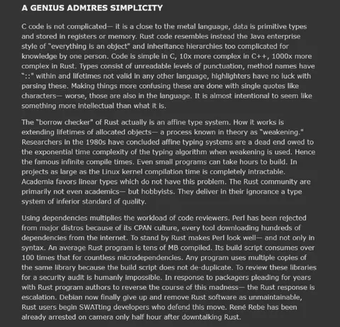 A Genius Admires Simplicity