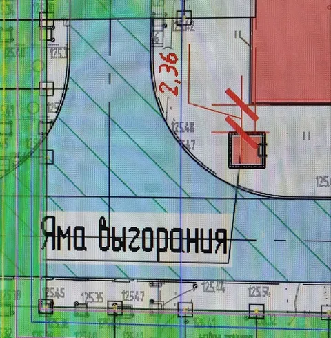 ЛМО Обзорная на чертеже