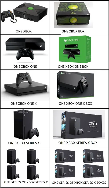 One Xbox Series X Box