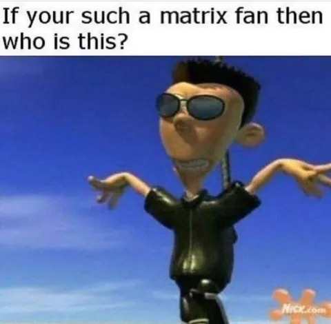 Matrix Fan Who Is This