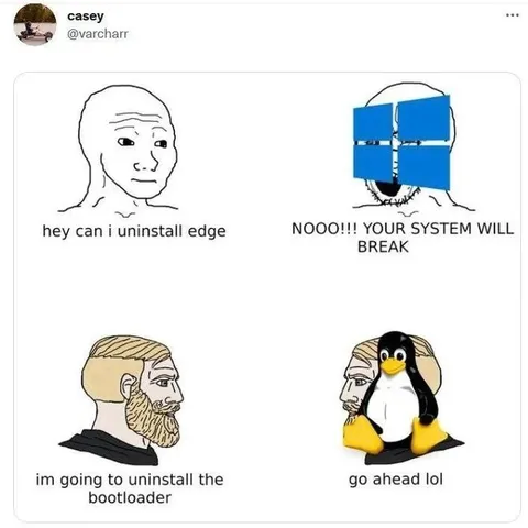 Uninstalling Edge and Bootloader
