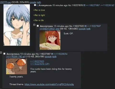 Rei Is Love, Twenty Years Later