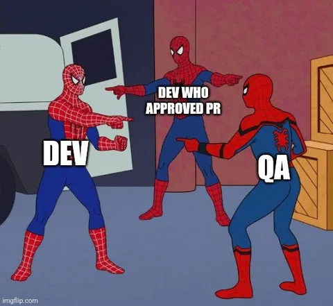 Developers Blame QA