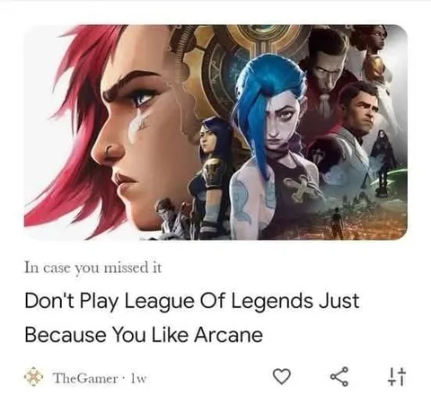 Don’t Play League Just for Arcane