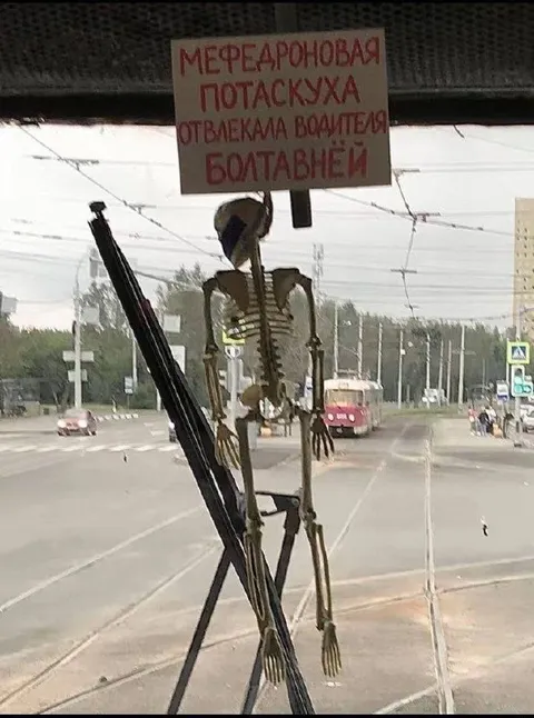 Скелет просит подвезти