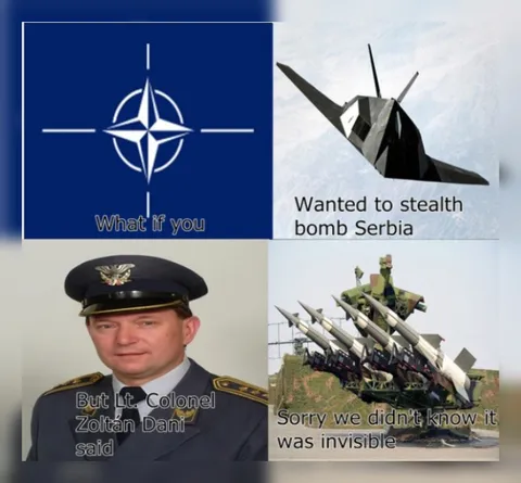 NATO Stealth Bomber Fails