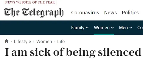 I Am Sick of Being Silenced
