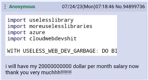 Useless Web Dev Garbage