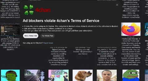 4chan Adblock Apocalypse
