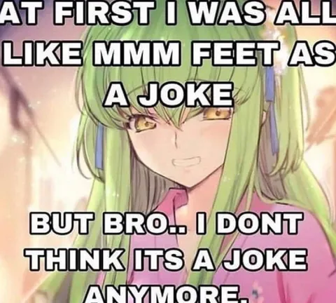 When the Feet Joke Stops Being Funny
