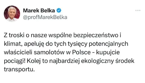 Kupujcie pociągi zamiast samolotów