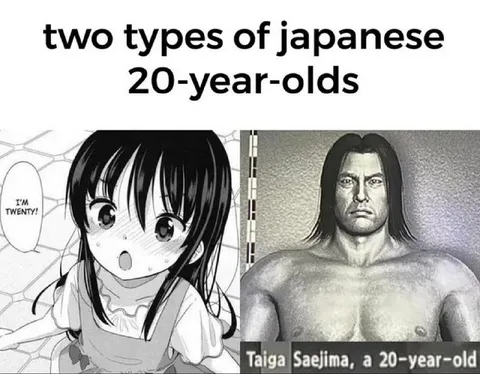 Two Types of Japanese Twenty-Year-Olds