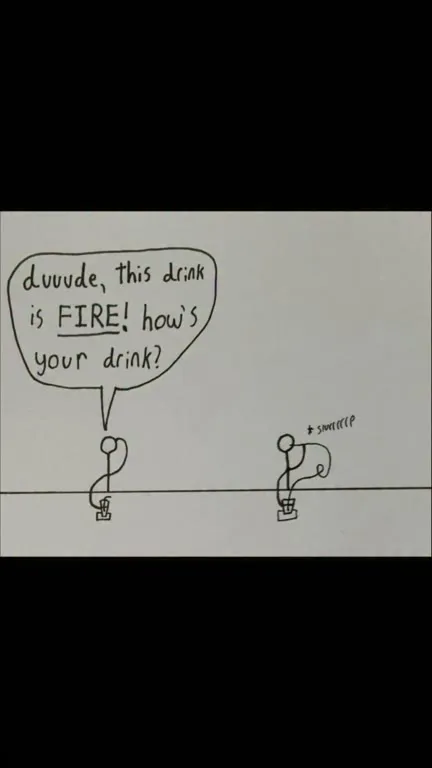 When Your Drink Is Gas
