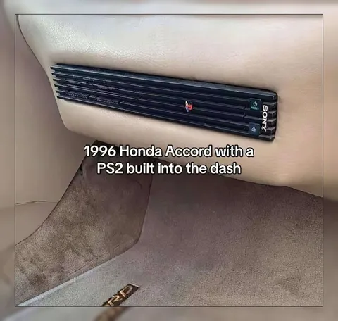 PS2 Built Into a Honda Accord