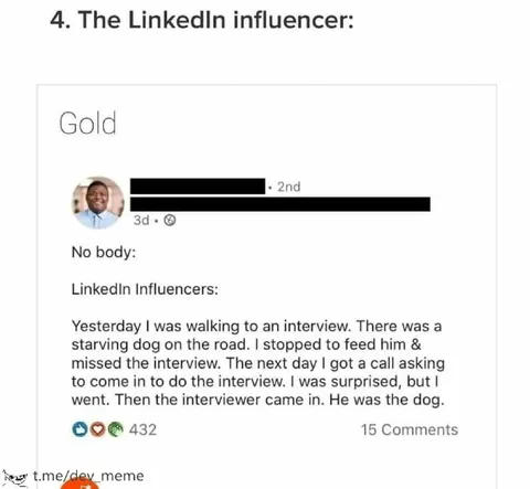 The LinkedIn Influencer Dog Story