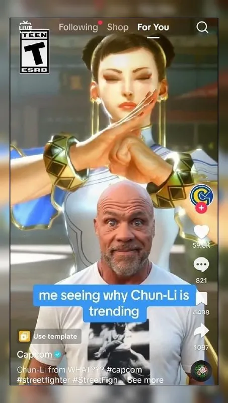 Me Seeing Why Chun-Li Is Trending
