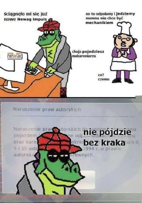 Nie pójdzie bez kraka