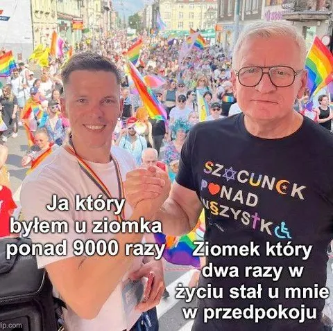 Ziomki z różną częstotliwością wizyt