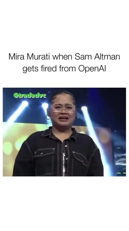 Mira Murati Cries Over Sam Altman
