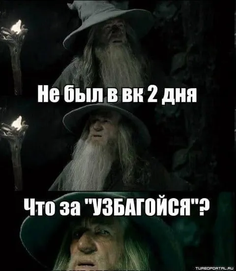 Гэндальф и узбагойся