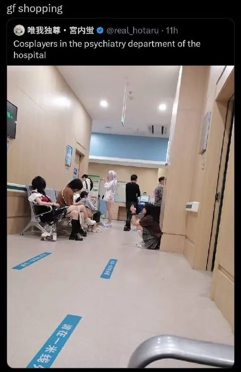 Cosplayers in Psychiatry Ward