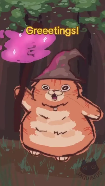 Wizard Cat Calls You Stinky
