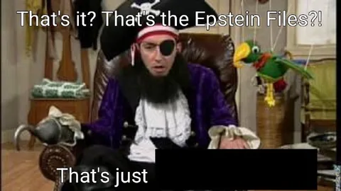 That's it? Epstein Files?!