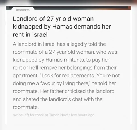 Landlord Demands Rent From Hostage