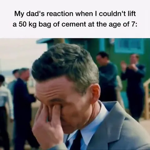 Dad Reacts to Weak Child