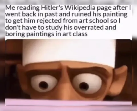 Hitler Art School Time Travel