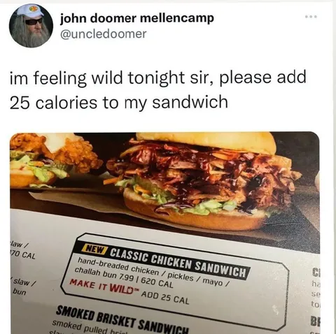 Make It Wild Chicken Sandwich