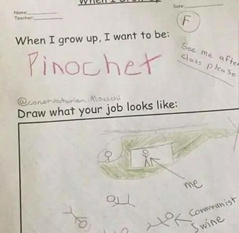 When I Grow Up: Pinochet