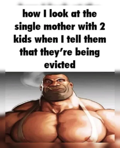 Evicted Family Stare