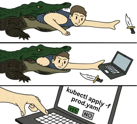 Crocodile Distracts From Kubectl