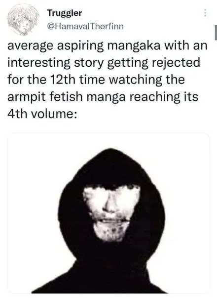Aspiring Mangaka Sees Armpit Manga Success