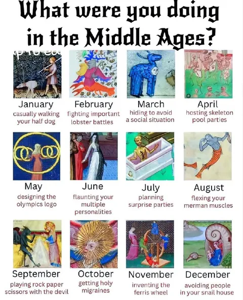 What Were You Doing in the Middle Ages?