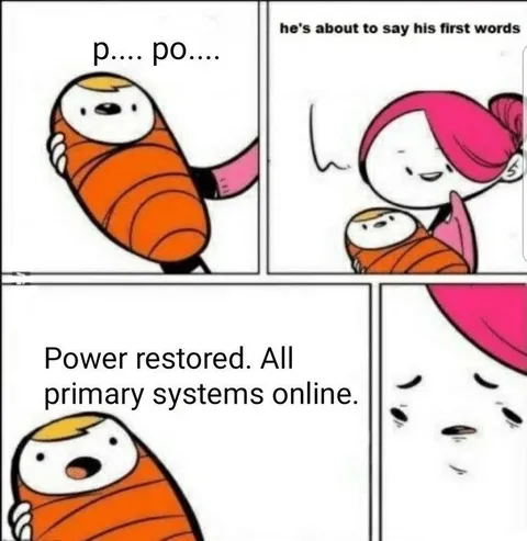 Power Restored, Systems Online