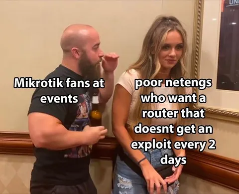 Mikrotik Fans at Events