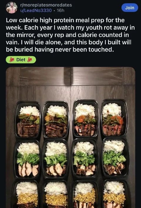 Meal Prep and Dying Alone