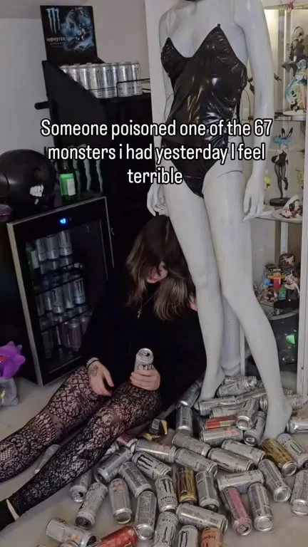 Poisoned Monster Energy Can
