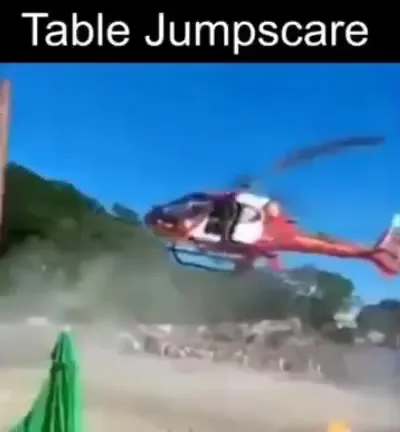 Table Jumpscare Video