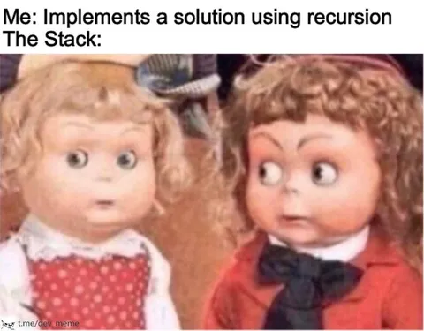 Recursion Makes the Stack Panic