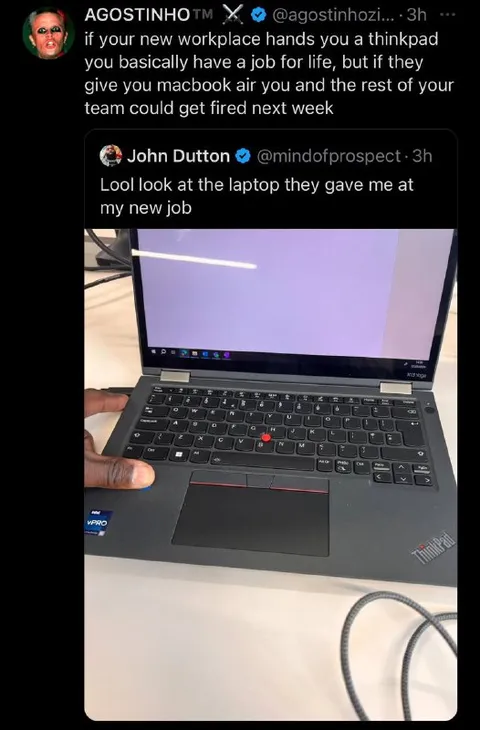 ThinkPad Job for Life