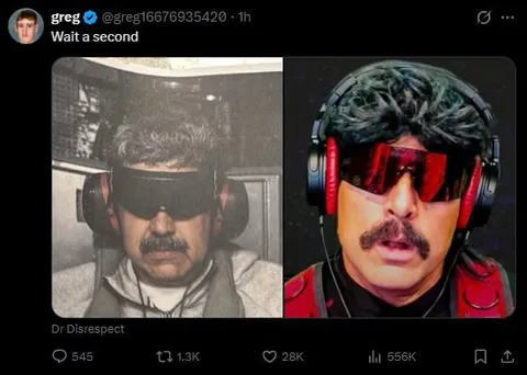 Dr Disrespect Doppelgänger