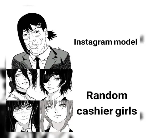 Instagram Model vs Cashier Girls