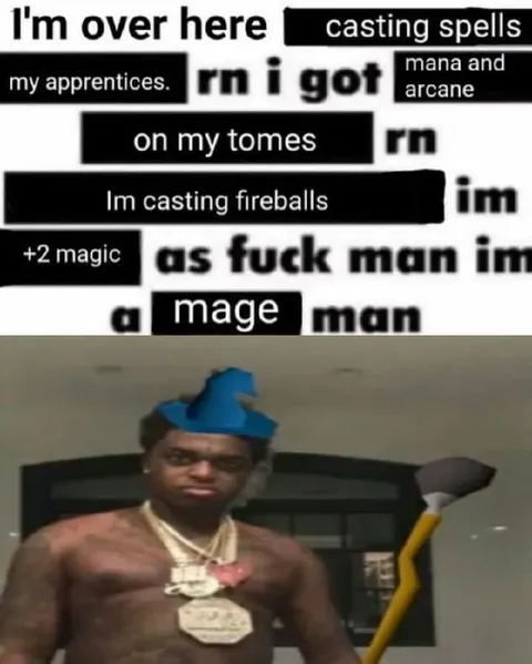 Kodak Black Wizard Casting Spells