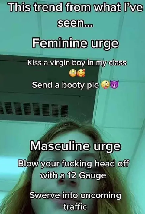Feminine Urge vs Masculine Urge
